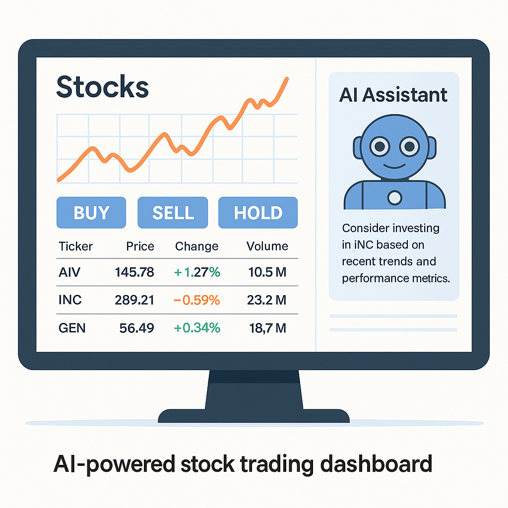 Best AI Intelligence Stocks to Watch in 2025 for Smart Investors Trivia Arena AI-powered stock trading dashboard