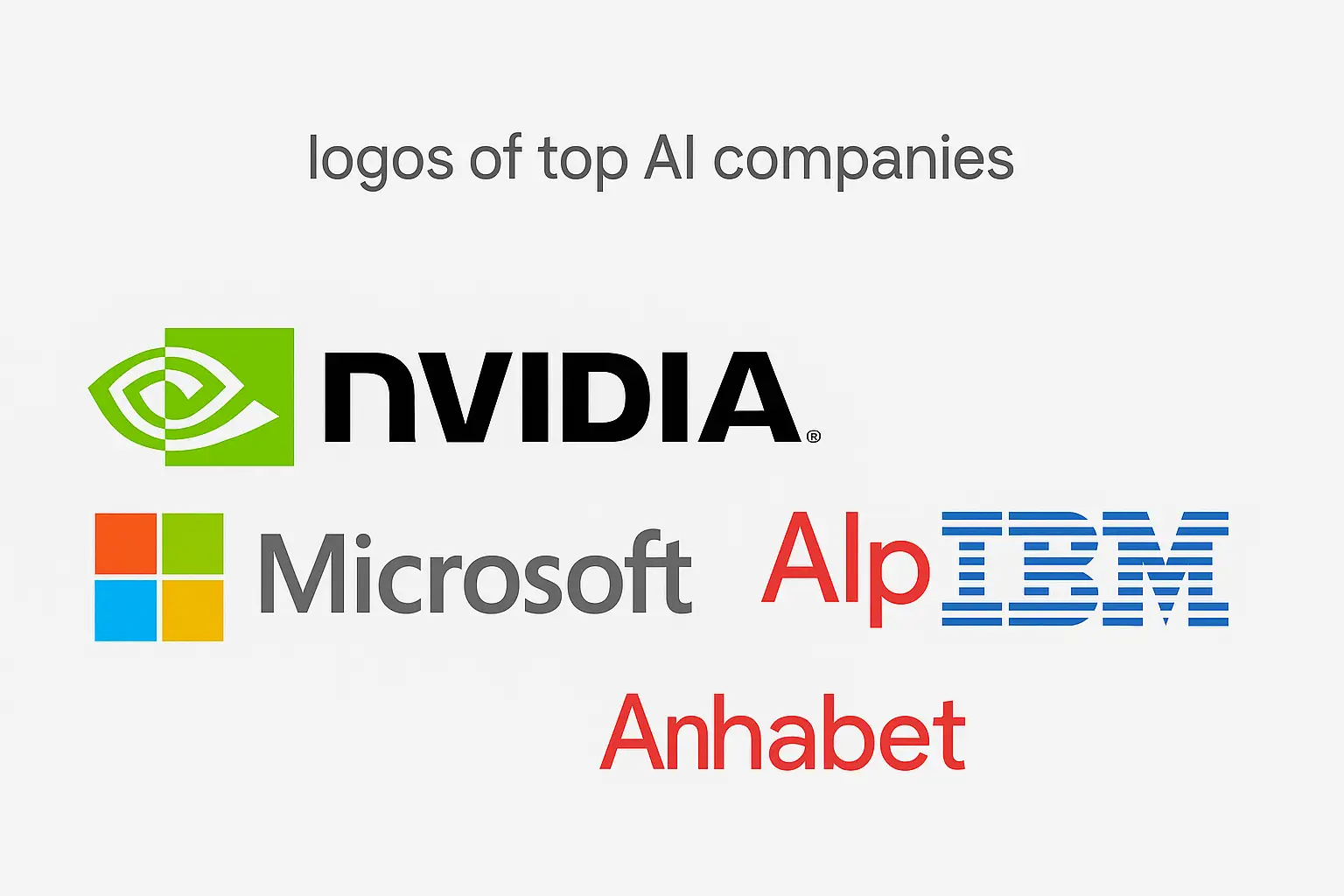 Best AI Intelligence Stocks to Watch in 2025 for Smart Investors Trivia Arena Logos of top AI companies including NVIDIA, Microsoft, Alphabet, and IBM
