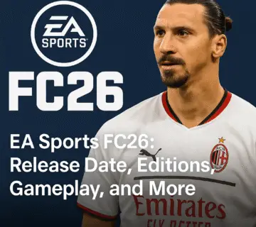 Why Is EA Sports FC26 the Most Exciting Game Yet?! Massive Upgrades & Shocking Additions Trivia Arena EA Sports FC 26 official cover featuring digital artwork and new gameplay elements