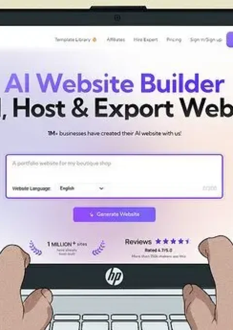 AI website builders